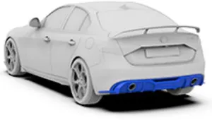 Rear lip