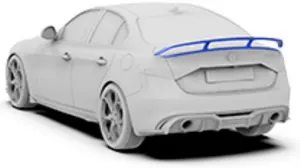 Rear wing