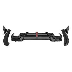Rear diffuser with corners (5 pcs)
