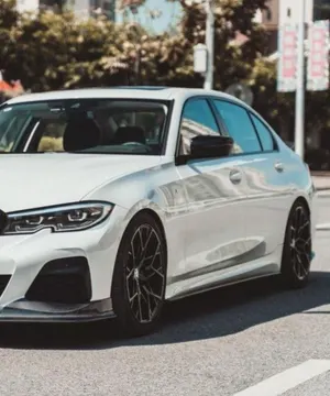 Side skirt extensions (add-on, fits OEM parts, SWB, M-Tech style) — 2020