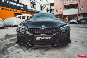 Front lip (2 pcs, add-on, fits OEM parts) — 2019
