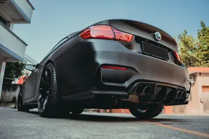 Rear diffuser (3 pcs, with lights) — 2019