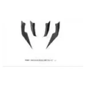 Front canards B, 4 pcs (OEM bumper)