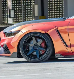 Front fenders (4 pcs) — 2014