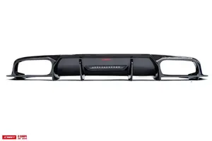 Rear diffuser (2-door, with lights, with exhaust tips) — 2019-