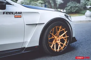 Front fenders (4 pcs, for widebody, 2-door) — 2019-