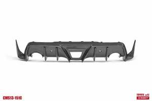 Rear diffuser (type B, add-on, fits OEM parts)