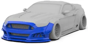 Front bumper & front lip