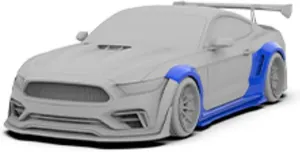 Widebody side skirts