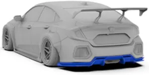 Rear lip