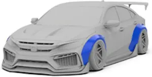 Widebody fenders