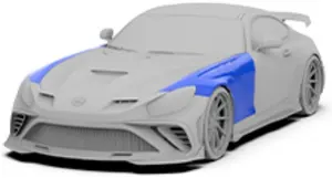Front fenders