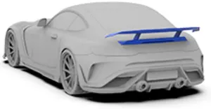 Rear wing
