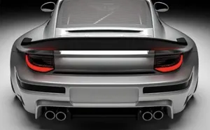 Rear wing option (with FRP kit)