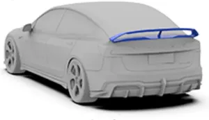 Rear wing