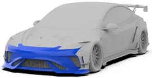 Widebody front bumper & lip