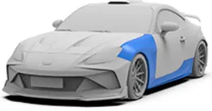 Front fenders & side skirts