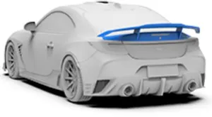 Rear wing
