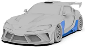 Widebody front fenders & side skirts