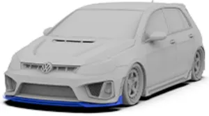 Front splitter