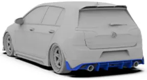 Rear lip