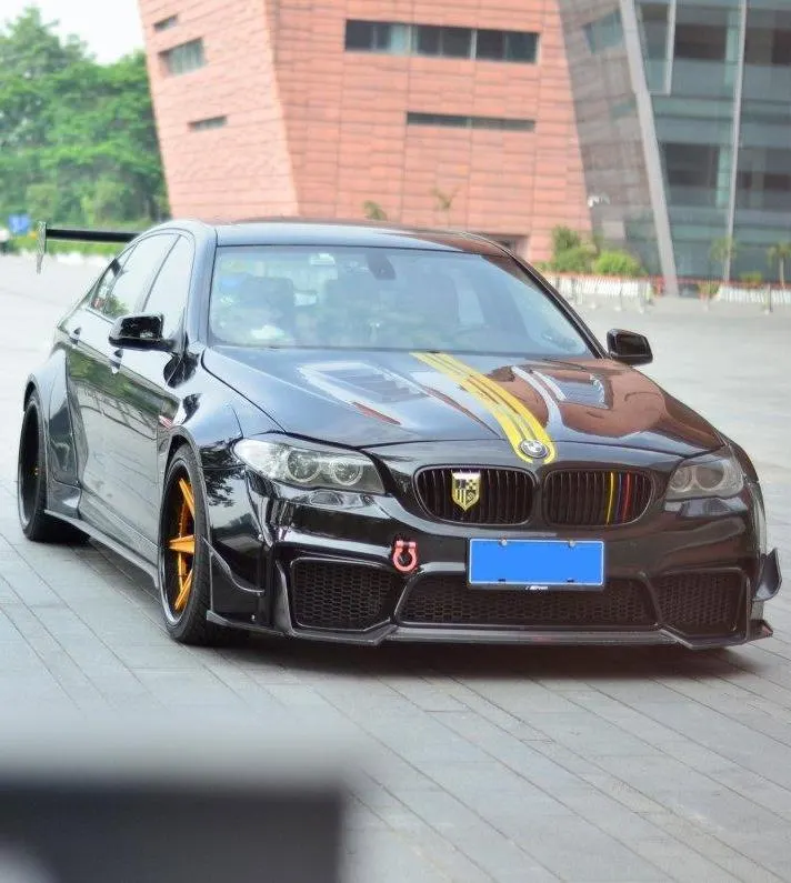 BMW 5 Series F10/F18 CMST Add-on aero kit (M-Tech bumper)