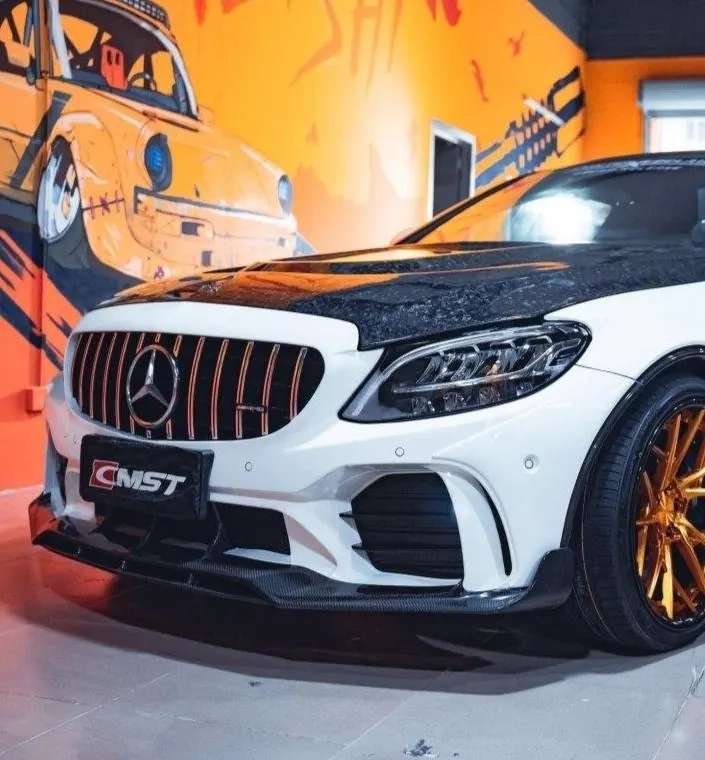 Mercedes-Benz C-Class Coupe C205 CMST GTR-style widebody kit (2019+)