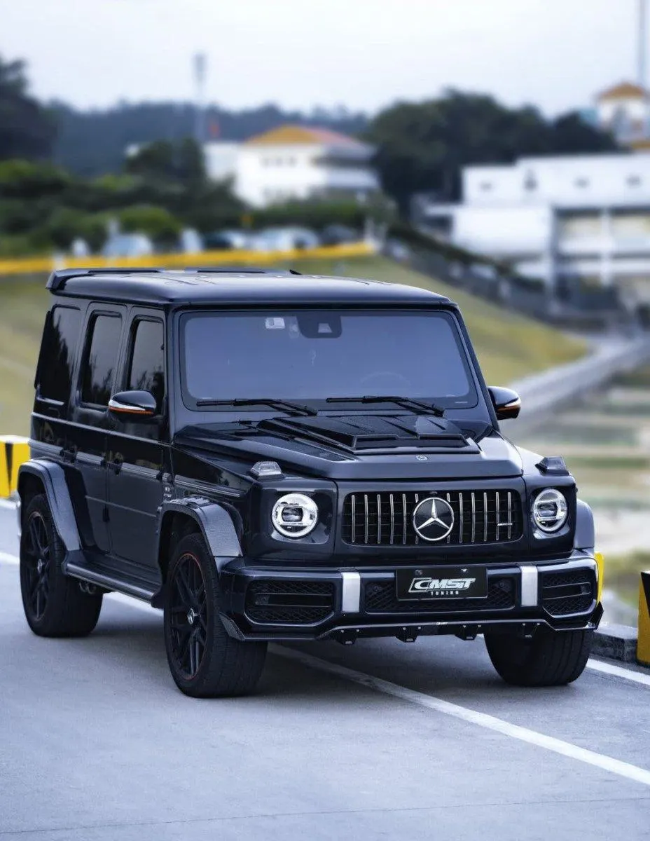 Mercedes-Benz G63 W463A CMST Dry carbon add-on kit (OEM bumper)