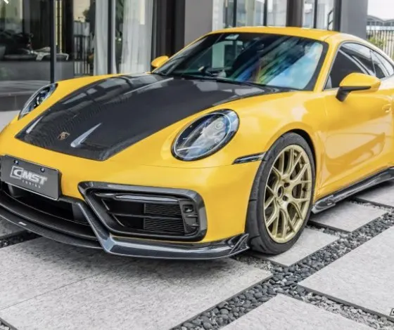 Porsche 911 (992) Sport CMST Dry Carbon low-line kit