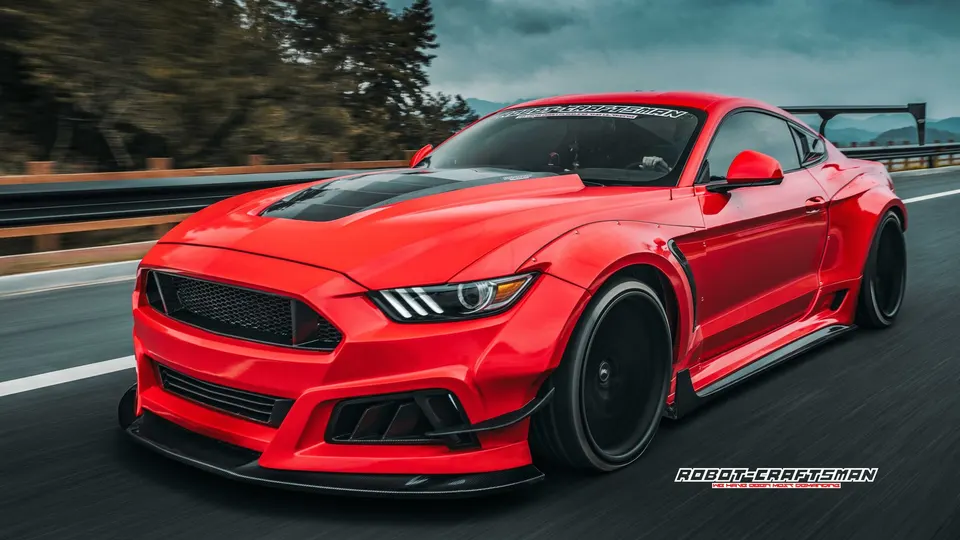 Ford Mustang S550 ROBOT Gen-2 Widebody Kit